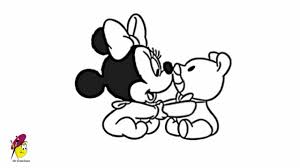 Mickey mouse by andy warhol. Baby Easy Mickey Mouse And Minnie Mouse Drawing Novocom Top