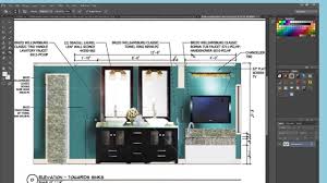 Photoshop Advanced Using Photoshop To Produce A Rendered Interior Elevation Interior Design Renderings Interior Rendering Interior Design Software