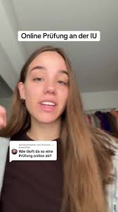 Antwort auf @Kristina ✨ So läuft eine Online Klausur an der IU ab😊 Alle  Angaben ohne Gewähr- auf meiner Erfahrung basierend! Schreibt mir ausserdem  gerne eine dm- dann kann ich euch einen Rabattcode ...