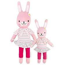 Chloe The Bunny Cuddle Kind Hand Knit Doll Knitted Dolls