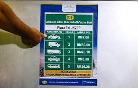 Exit kuala lumpur from jln duta toll on the plus highway, exit at prai for the penang bridge. Toll Rates For Private Vehicles At Second Penang Bridge Reduced Malaysia Malay Mail