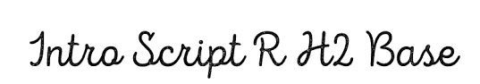 Before installing the intro script r h2 base font in os x, you must first completely close all applications. Fontsmarket Com Download Intro Script R H2 Base Font For Free