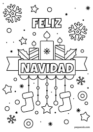 50 Dibujos De Navidad Para Colorear Y Aprender A Dibujar Pequeocio Dibujo Navidad Para Colorear Dibujos De Navidad Faciles Paginas Para Colorear De Navidad