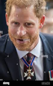 Close up of prince harry hi-res stock photography and images