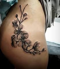 Black And White Cherry Blossom Shoulder Tattoo Image Result For Black And White Cherry Blossom Tattoo Designs Cherry Blossom Tattoo Blossom Tattoo Flower Tattoo Shoulder