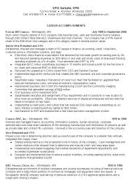 Sample Resumes Ambrion Experienced Search Consultants Accounting Finance Twin Cities
