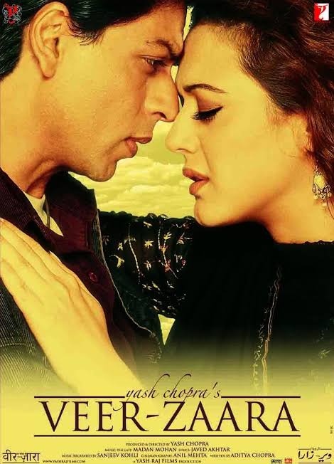 Shah Rukh Khan Veer Zaara romantic movie