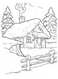95 Winter Drawings Ideas Christmas Coloring Pages Coloring Pages Christmas Colors They have both come out wearing warm winter clothes and woolly hats and the father is wearing black gloves.