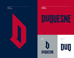 New Logo And Identity For Duquesne University Athletics By Changeup Sports Brand Logos Identity Logo Duquesne