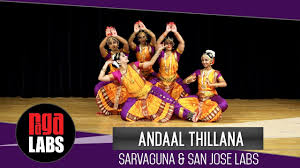 This content is owned by bhakti naik founder of talaank dance company. Andaal Thillana Bharatanatyam Dance San Jose Labs Youtube