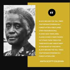 Yet stand these trees... Yet stand these trees... YET STAND THESE TREES!  Keep standing Black man...we see you and we love you.