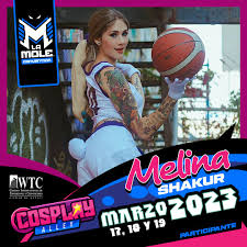 La Mole Convention on X: 🔥Cosplayer desde hace tres años, @melinashakur  es creadora de contenido para adultos, artista, tatuadora profesional,  arquitecta, gamer y modelo políglota. Visítala en el CosplayAlley de  LaMole2023. t.coj5V2BzwSFS 