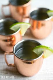 Moscow Mule Jello Shots Bread Booze Bacon