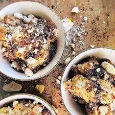 Mont Blanc Mess Creme De Marrons Chestnut Puree Creme Fraiche And Crushed Meringue Dessert Nourishing Foods Hot Desserts Food