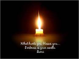 Rumi Quotes Candle Quotesgram