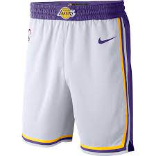 Los angeles lakers jumbotron hardwood classics throwback nba mesh shorts. Nike Nba Los Angeles Lakers Swingman Home Shorts Fur 60 00 Kicksmaniac Com