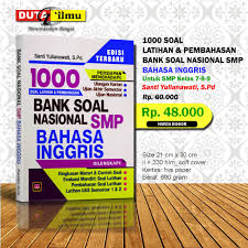 A label is used to give information about a product. Bank Soal Nasional Bahasa Inggris Smp 1000 Soal Dan Pembahasan Shopee Indonesia