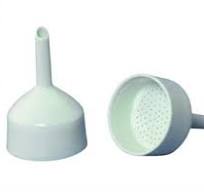 LLG Porcelain Filter Crucible Glazed with Porus Bottom DIN 12909 15ml; Pore  6µm