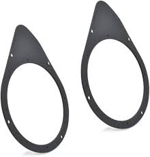 Coppia supporti posteriori per altoparlanti da 165mm per Abarth 500/595/695 dal 08 in poi, Fiat 500 dal 07 in poi, Fiat 500C dal 09 in poi, Fiat Stilo dal 01-10, Lancia Delta