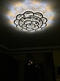 New dimmable 24w 36w 48w led ceiling lights remote control. Lustre Crystal Led Ceiling Light For Living Room Lighting Fixture Remote Control Modern Lamp Home Bed Modern Lamp Living Room Light Fixtures Led Ceiling Lights