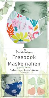 Freebook Maske Nahen Masken Schnittmuster Kinder Nahen Lernen