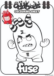 10 coloring page oddbods | puppy coloring pages, coloring. Printables Welcome To Oddbods