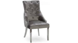 2 velvet dining chairs dining chairs soft seat velvet living room chairs with golden sturdy metal legs kitchen chairs for dining add to favourites. Dining Chair Chrome Leg Chrome Knocker Pewter Velvet Dining Chair