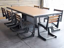 Zen Dining Chair I Beam Dining Table Vintage Industrial Dining Table Industrial Design Furniture Industrial Dining Table