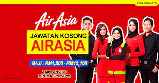 Jika anda sedang mencari kerja kosong 2019 maka anda berada di laman web yang betul. Jawatan Kosong Airasia Minima Spm Gaji Rm1 200 00 Rm13 100 00