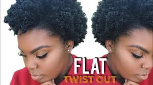 Short mohawk hairstyles with twist braids. Flat Twist Out On Short 4c Natural Hair Joynavon Youtube