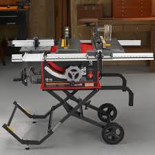 Professional 15 Amp 10 Portable Table Saw 21829 Craftsman Saw Table Portable Table Saw Table Saw Diy Tools