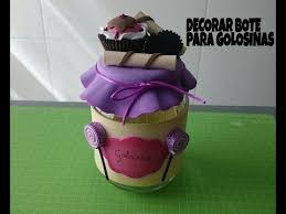 DIY: TARRO de CRISTAL para GOLOSINAS | COSITAS DE RO - YouTube