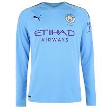 Puma Manchester City Long Sleeve Home Shirt 2019 2020