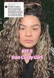 San Curly Girl Kit 9 for Healthy Curly Hair