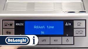 The de'longhi primadonna coffee machine caters to everyone's taste preferences, from a long black americano, to an extra frothy hot chocolate, it is ideal for the whole family. How To Adjust The Time On Your De Longhi Primadonna Xs Etam 36 365 Coffee Machine Youtube