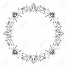$5.99 $13.99 (57% off) free shipping. Round Frame Made Of Floral Elements Mandala Border Royalty Free Cliparts Vectors And Stock Illustration Image 57976606
