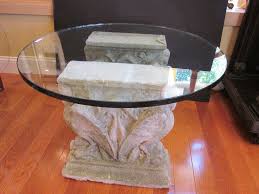 Attractive Glass Top Dining Table Bases Amazing Interior Round Glass Top Coffee Table With Antique Cem Dining Table Bases Coffee Table Glass Top Dining Table