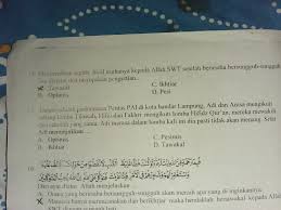 Islam mengajarkan kepada kita bahwa salah satu cara untuk mendapatkan sifat sabar adalah dengan cara bertawakkal kepada allah. Tolongg Ya Nomor 15 Brainly Co Id