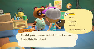 I must say i haven't put as much hello my darlings, in today's video i am going through all the house customization options on acnh. Acnh Roof Color Options Change Animal Crossing Gamewith