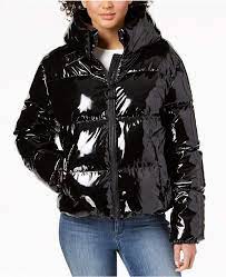 Kendall Kylie Cropped Shiny Puffer Coat Puffer Coat Puffer Jacket Women Shiny Jacket