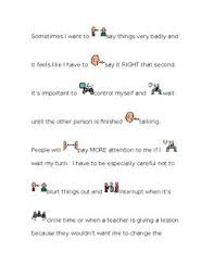Social Story Why Not To Blurt In 2020 Social Stories Behavior Management Story