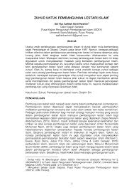 Maybe you would like to learn more about one of these? Pdf Zuhud Untuk Pembangunan Lestari Islam