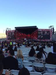 Rose Bowl Section B2 Row 34 Seat 11 One Direction Tour