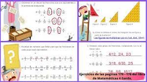 56 la cajita mágica examen. Ejercicios De La Paginas 170 A La 176 Libro De Matematicas De 4 Grado Youtube