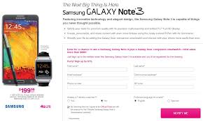Galaxy note 3 masoara 151.2x79.2x8.3 milimetri ceea ce inseamna ca este mai subtire si mai usor decat note 2, in ciuda faptului ca ecranul este mai mare la note 3, acesta masoara. T Mobile Giving Away Free Galaxy Note 3 And Gear Bundle On Pre Registration Sammobile Sammobile