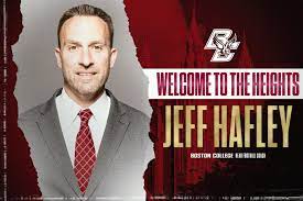Click here to turn on notifications. Boston College Names Jeff Hafley Head Football Coach Boston College Athletics