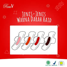 Hari pertama, darah berwarna merah terang atau merah kecoklatan karena lokia mengandung cukup banyak darah. Indahnya Hidup Jenis Jenis Warna Darah Haid Pada Facebook