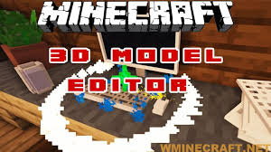 3d Model Editor Data Pack 1 15 2 1 14 4 3d Blocks Minecraft Vanilla Trong 2020