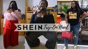 wrong size chart shein plus try on haul chantel anyanwu