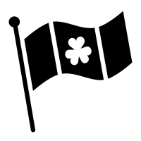 One ico file can contain several different image sizes, please select the dimensions you need, if no size is selected, the conversion will be done without. Irish Flag Icons Download Free Vector Icons Noun Project